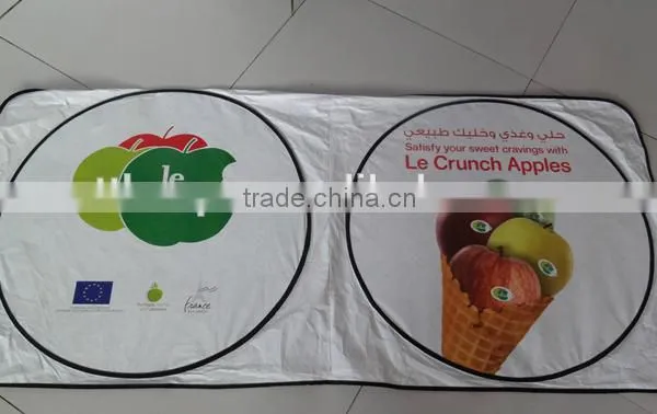 Car Sunshade/tyvek Front Sunshade/customized Printing Logo Sunshade for Promotion Gift photo-5