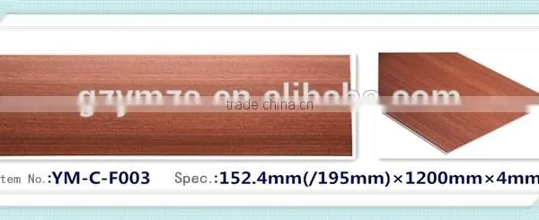 Anti Cigarette and Moisture Proof Wpc Indoorl Flooring Board