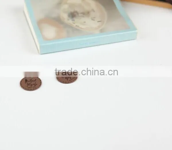 Brand Use pu Leather Patch photo-3