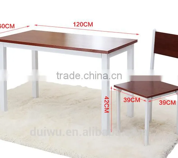 Factory Wholesale Cheap Dubai Wooden Baby Dining Table and Chair