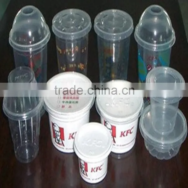 Disposable Plastic Glass Equipments /Disposable Snack And Plastic Cup Extruder Machinery photo-3