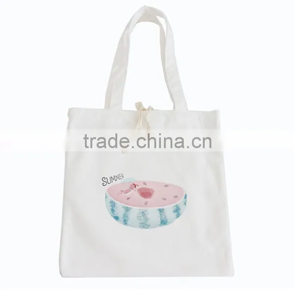 Cute Pictures Canvas Shopping Bag,wholesale Cheap Shopping Bag Handle photo-2