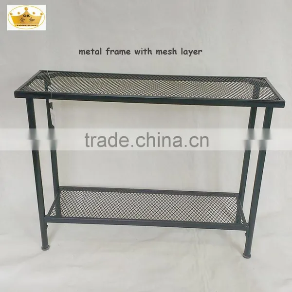 Fashion Plating Finishing 2 Tiers Storage Rack