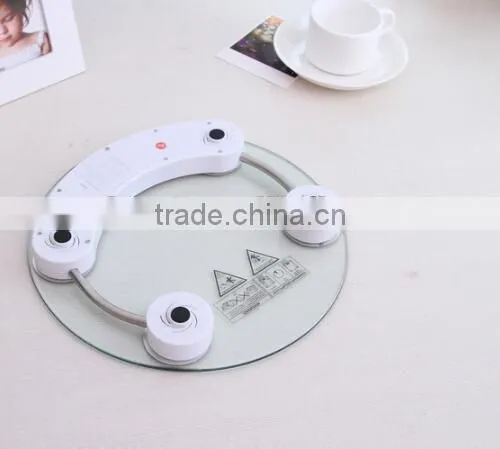 Round Shape Electronic Balance Digital Body Fat Weigher / Bathroom Scale / Electronic Body Fat Balance Scale photo-5