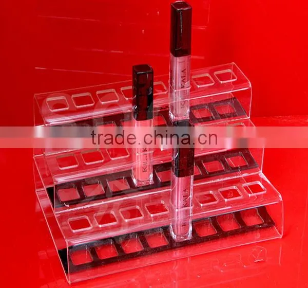 Factory Price Round Square 24 Holes Acrylic Lipstick Display Stand photo-4