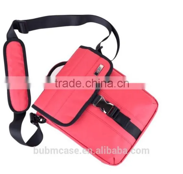 Fashion Red 10.1 Inch Tablet Case Shockproof Case for Tablet Tablet Messenger Bag for Men photo-3