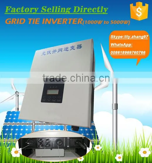 Monocrystalline Silicon Panels System 20kw Transformerless Grid Connected Solar Inverter photo-4