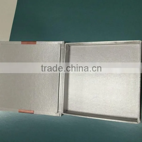 Wholesale Luxury Wedding Invitation Box With Brooch and Ribbon photo-2