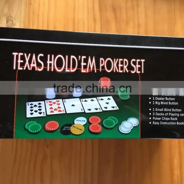 Texas Poker Set, Casino Poker Set,200 Chips photo-2