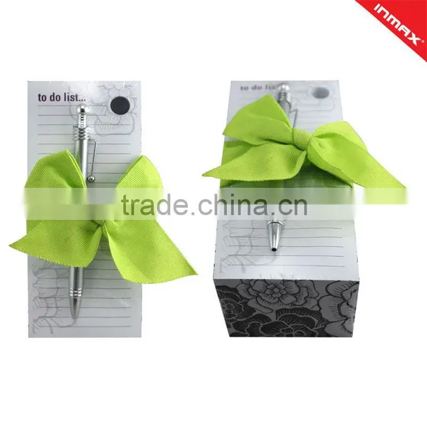 Wholesale promotional gift memo pad meno sticky notes