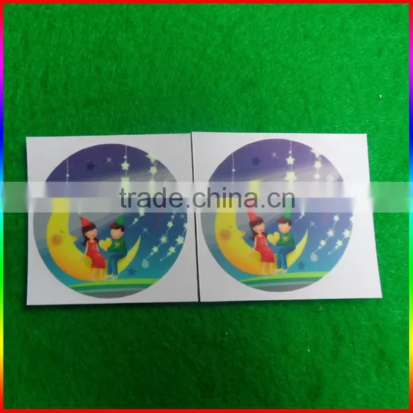 Custom Vinyl Glow in the Dark Cartoon Sticker photo-3