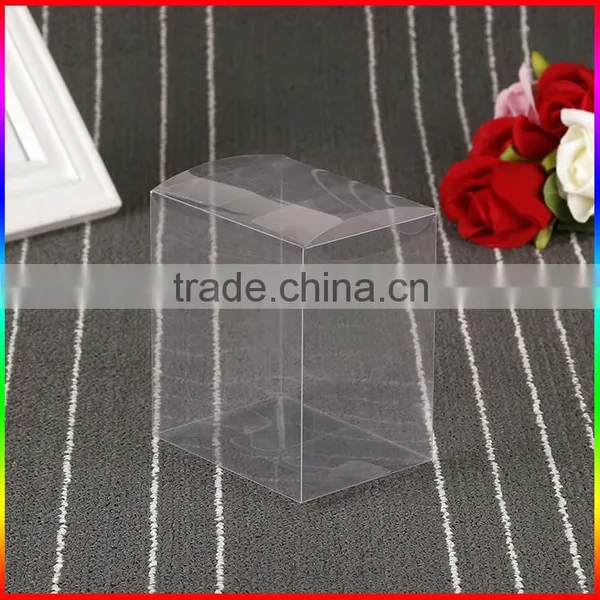 Customzied Clear PVC Plastic Square Fold Box Packaging photo-3