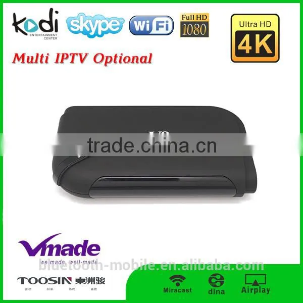 V8 Plus Internet Dual Core Smart TV Box Amlogic S812 Quad Core Android TV Box 4..4. 2 OS photo-4