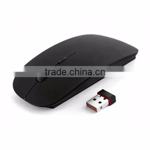 Computer Cordless Mice Flat Mouse Slim Wireless Mouse photo-4
