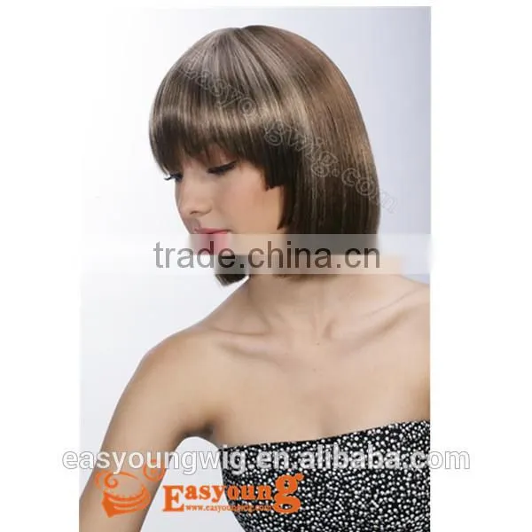 Mix Blonde Bobo Wigs, Synthetic Hair Wigs for Black Women photo-2