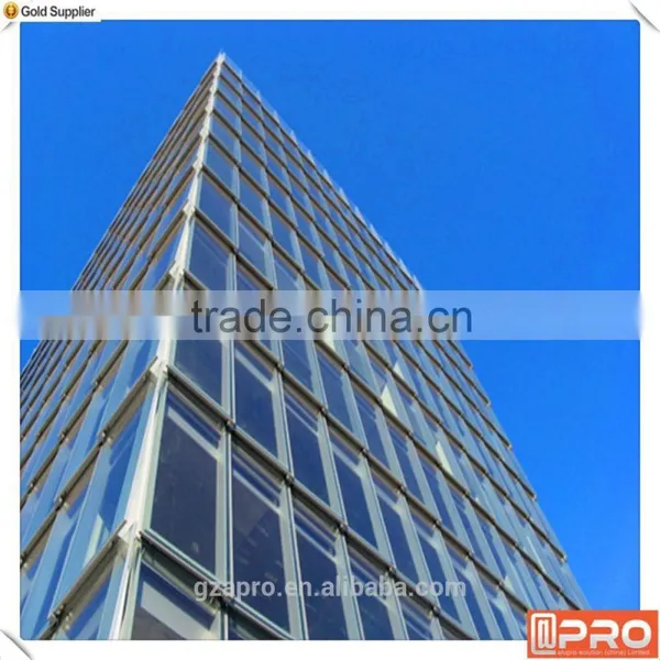 New Fashion Curtain Aluminum Curtain Wall Panel Frameless Glass Curtain photo-4