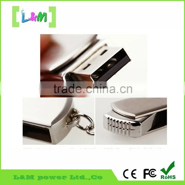 Metal Swivel Usb Flash Drive 128gb photo-4