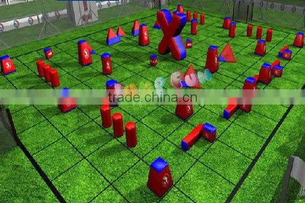 Inflatable Paintball Game/inflatable Paintball Field