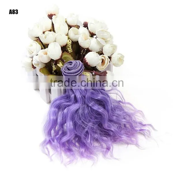 Water Wave Hairpiece Ombre Heat Resistant Synthetic Hair Extension photo-6