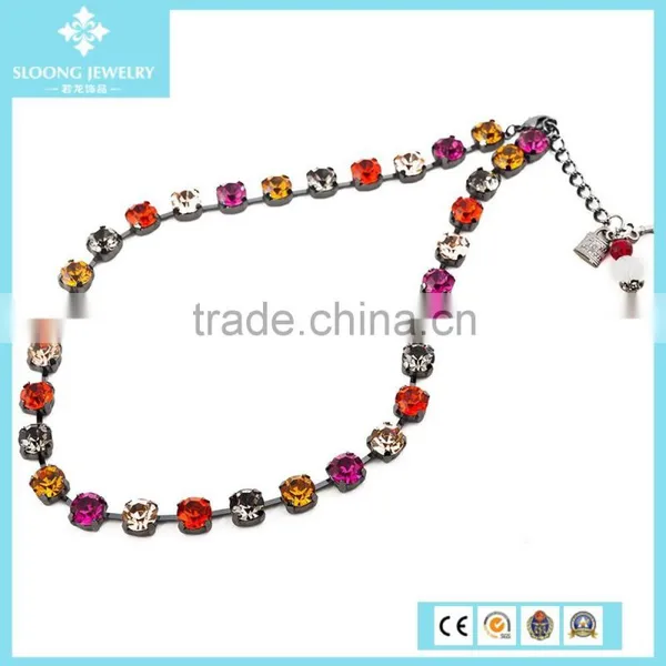 Wholesale Austria Crystal Necklace Young Girl Jewelry photo-4
