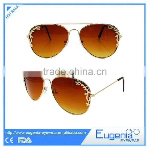 Factory Supplier Custom Logo Fake Costa Del Mar Metal Sunglasses