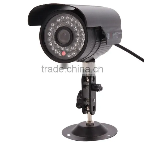 200TVL NTSC 6mm 36-LED Waterproof Infrared Security Camera Outdoor Black photo-2