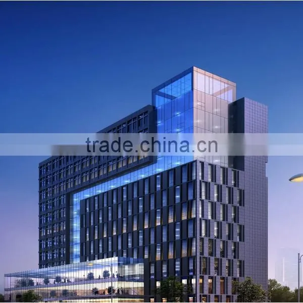 Aluminum Alloy Glass Frameless Curtain Wall Profile With the Latest Design/aluminum Extrusion Curtain Wall Profile photo-2