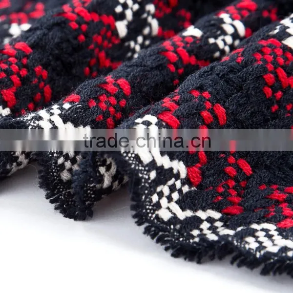 2016 New Design Vintage Women Scarf Winter Stripe Knitted Shawls and Scarves photo-3
