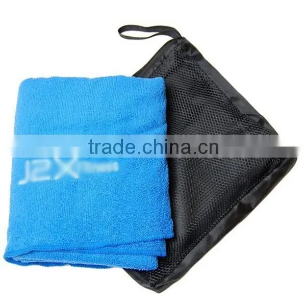 Zip Pocket Sport Towel With Customized Logo photo-4