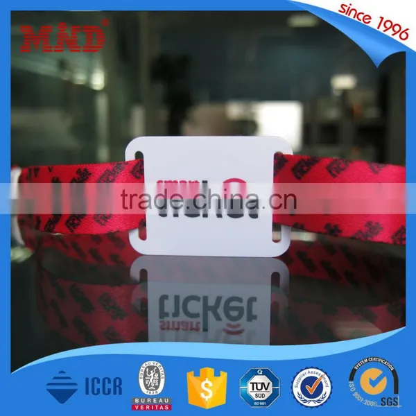 MDWW36 Adjustable Events Bracelets | Disposable Woven RFID NFC Bracelet photo-2