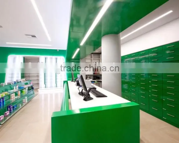 A Unique Perfect Set High-end Display Racks for Pharmacy photo-5