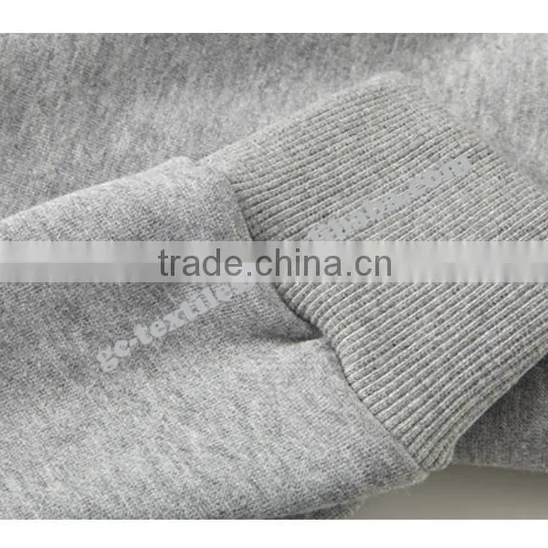 Men's Printed Round Neck Fleece Sweater Supplier photo-6