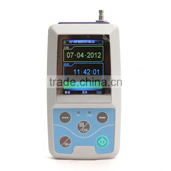 High Quality Portable Color Big LCD Digital Hospital Blood Pressure Monitor for Ambulatory photo-3