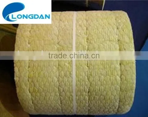 Cheap Price Thermal Insulation Basalt Rock Wool Blanket With Wire Mesh photo-5