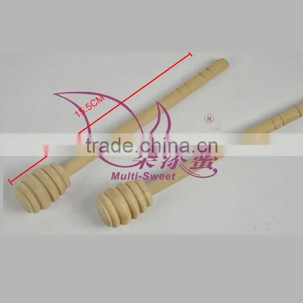 Economy Classic Honey Bee Honey Dipper Honey Wooden Honey Spoon photo-2