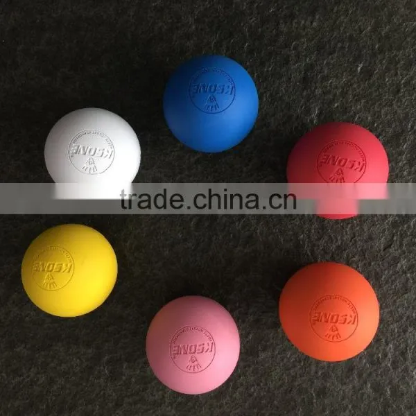 NOCSAE Approved Lacrosse Ball 100% Rubber Massage Ball photo-4