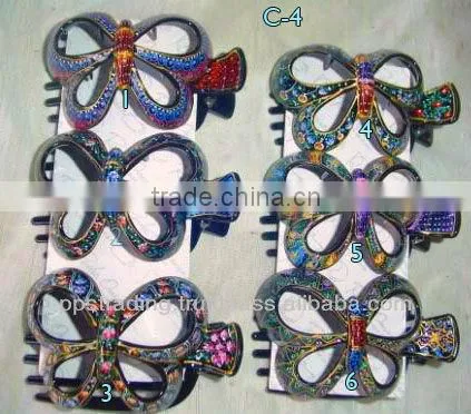 Plastic Painted Hair Clip photo-5