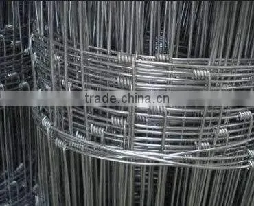 Hinge Joint Lowes Hog Wire Fencing/Fixed Knot Animal Fence/Square Deal Fencing V Mesh for Livestock photo-3
