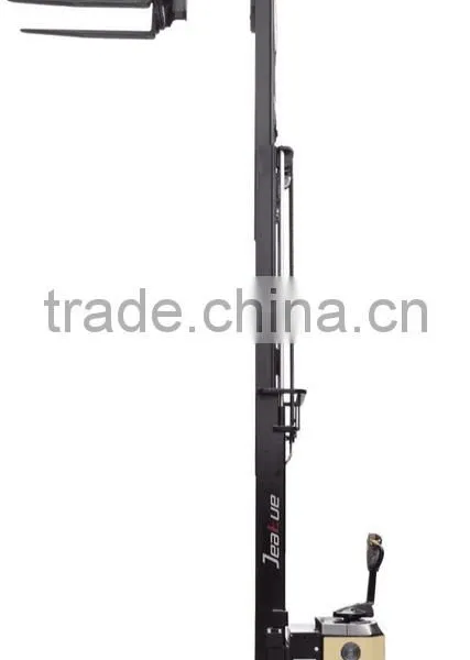 2017 New Product 1.2T Fork Reach Full Electric Stacker photo-3