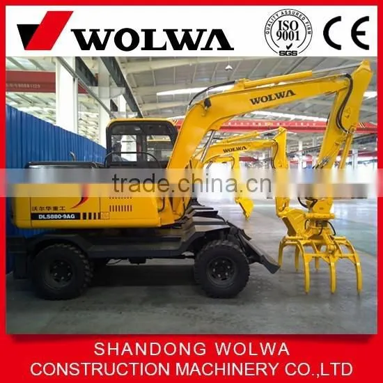 Sugarcane Collecting Machine DLS880-9A Sugarcane Grab Excavator photo-6
