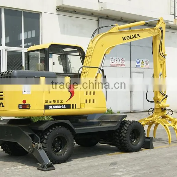 360 Degree Rotation Wheel Grapple Cane Loader on Sale photo-4