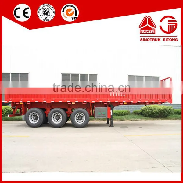 Heavy Duty Truck Side Wall Semi Trailer for Online Shopping photo-3