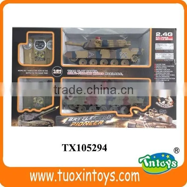 24G Mini Metal Tank Model Toy, Radio Remote Control Tank photo-4