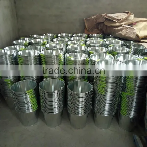 no Stain no Water Slip Customer Galvanized Bucket photo-3