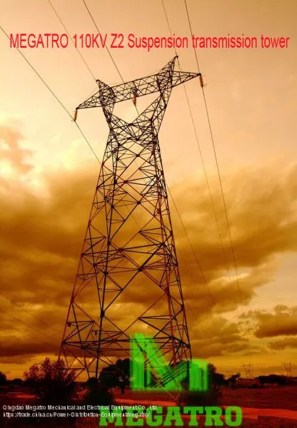 MEGATRO 110 КВ З2 Подвесная линии электропередачи башня photo-3