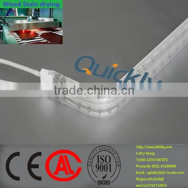 Quartz Halogen Lamp 1500w White Reflector,infrared Heating Tube