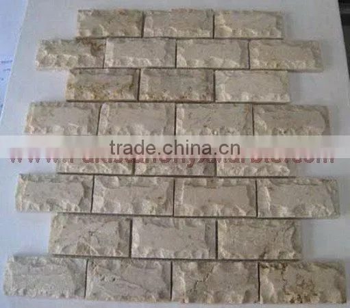 NEW SAHARA GOLD (CHAMPAIGN) MARBLE MOSAIC TILES photo-2