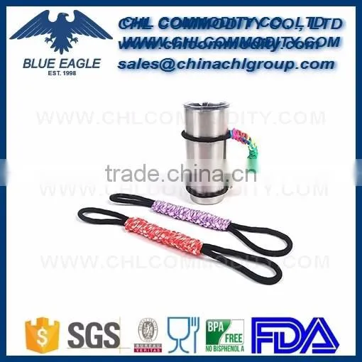 Customized Color Paracord HANDLE for 20oz and 30oz Stainless Steel Tumbler photo-3