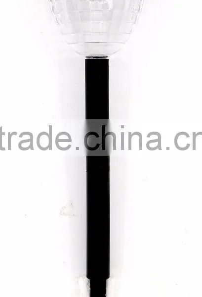 2pk Plastic Solar Led Garden Pathway Landscape Lawn Stake Light photo-2