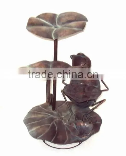 Metal Frog Water Fountain, Art Metal Water Fountains, Indian Water Fountains, Interior Water Fountains photo-2